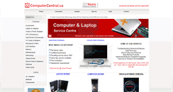 Desktop Screenshot of computercentral.ca