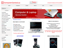 Tablet Screenshot of computercentral.ca